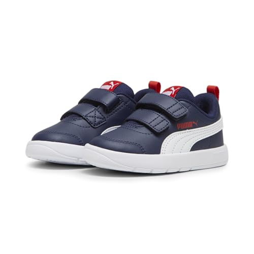 Thumbnail 1 de PUMA Unisex Kids COURTFLEX V3 V INF Sneaker – Navy/White/Red, 26 EU