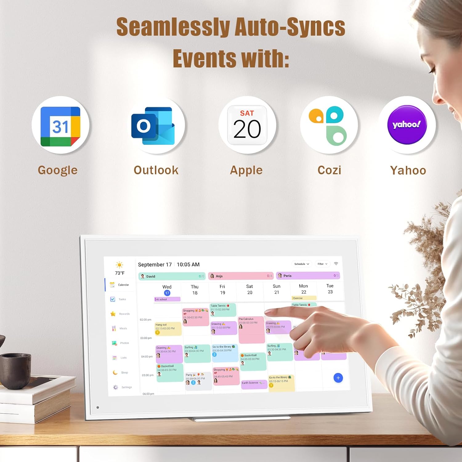 Detalle 2 de Digital Calendar 15.6-Inch Wall Planner