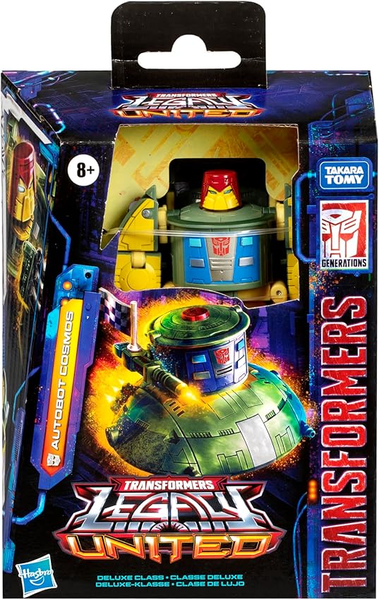 Detalle 2 de Transformers Legacy Cosmos figura 14 cm Deluxe