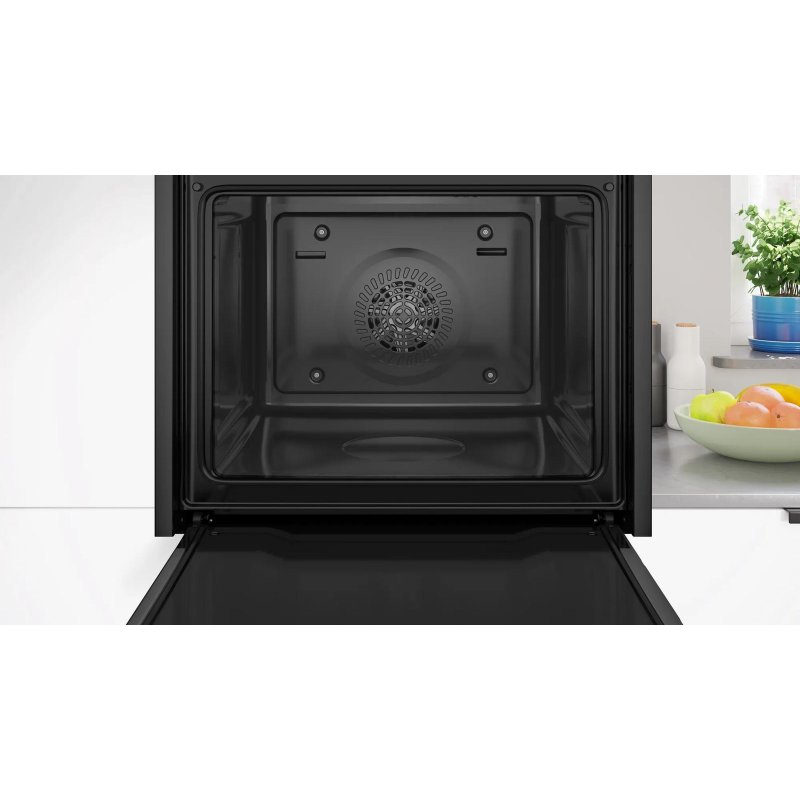 Detalle 2 de Horno eléctrico Balay 3HB413CX3 71L negro y plata Hydro con autolimpieza, LED y bloqueo para niños