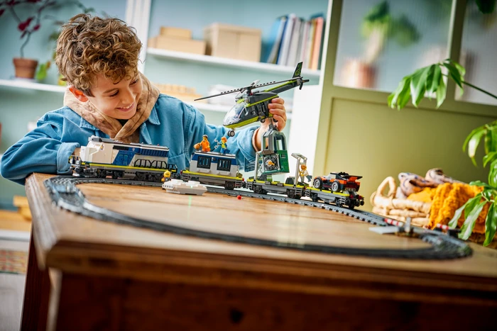 Thumbnail 6 de LEGO City Überfall auf den Polizeizug 60508 – Große Polizeiverfolgung mit Lokomotive