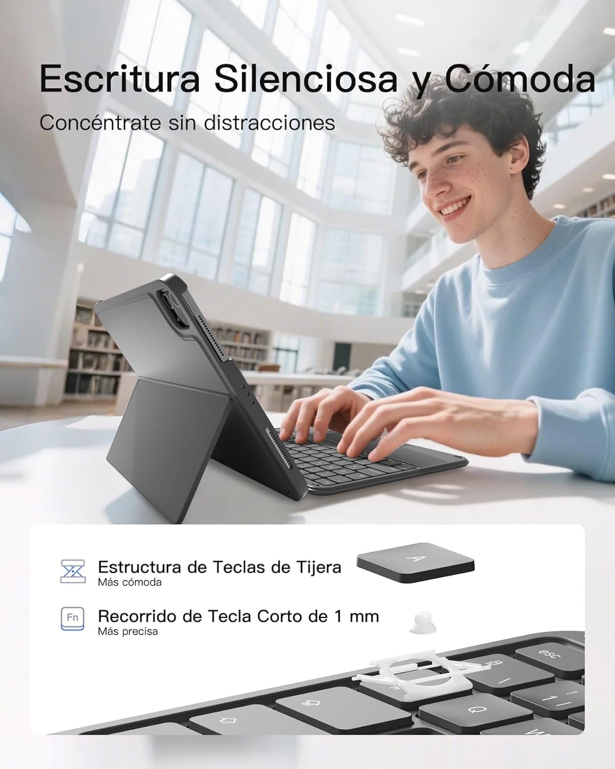 Thumbnail 5 de Inateck AceTouch Teclado ultraligero 11"