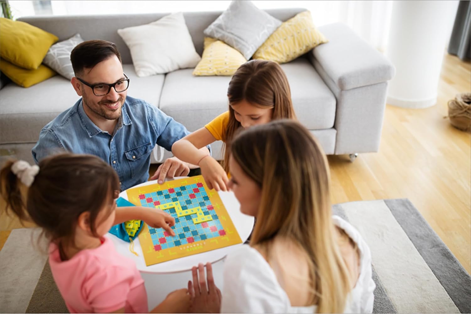 Thumbnail 1 de Mattel Y9670 Scrabble Junior für Kinder 2-4 Spieler