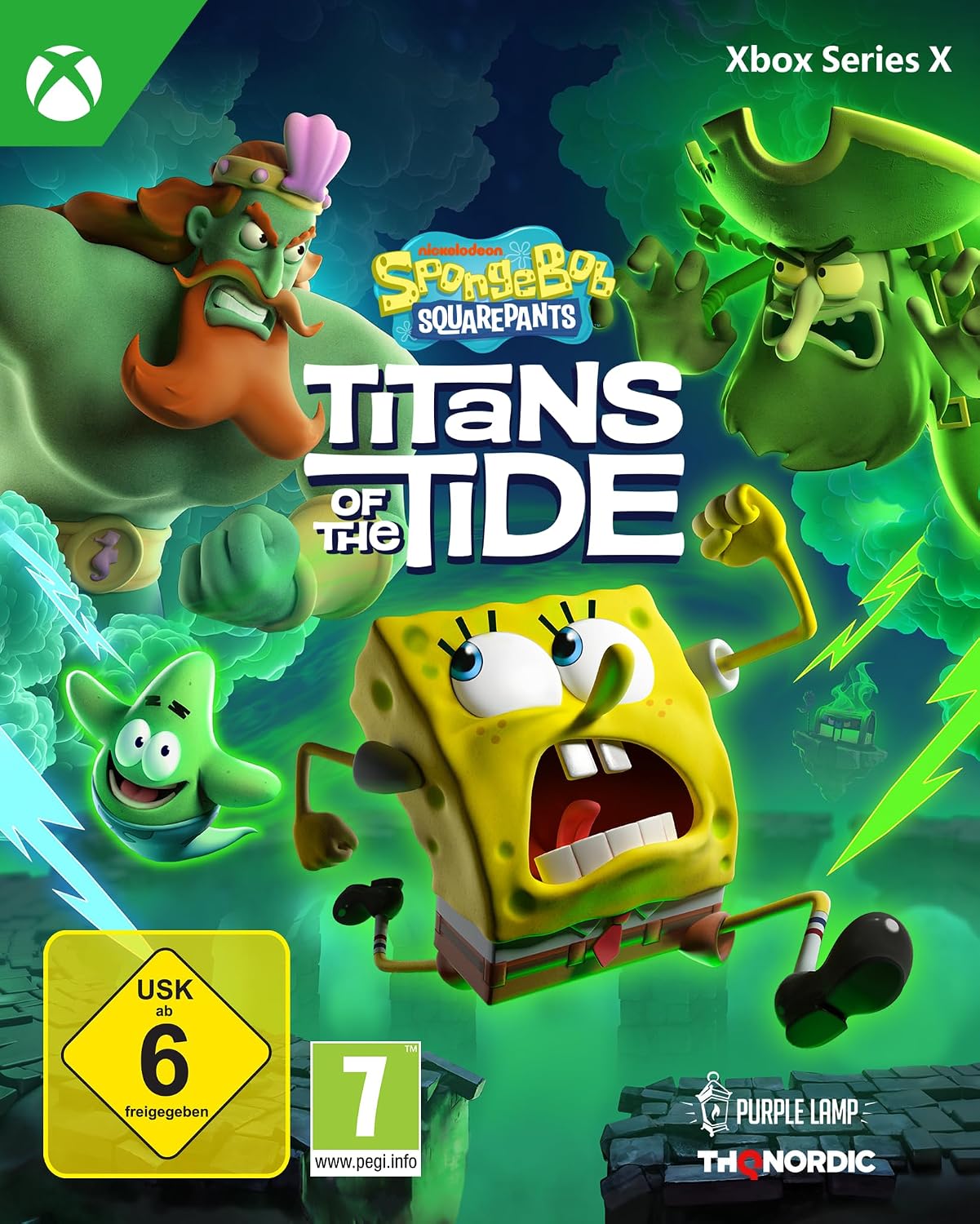 Detalle de THQ Nordic Spongebob Giganten der Gezeiten Xbox