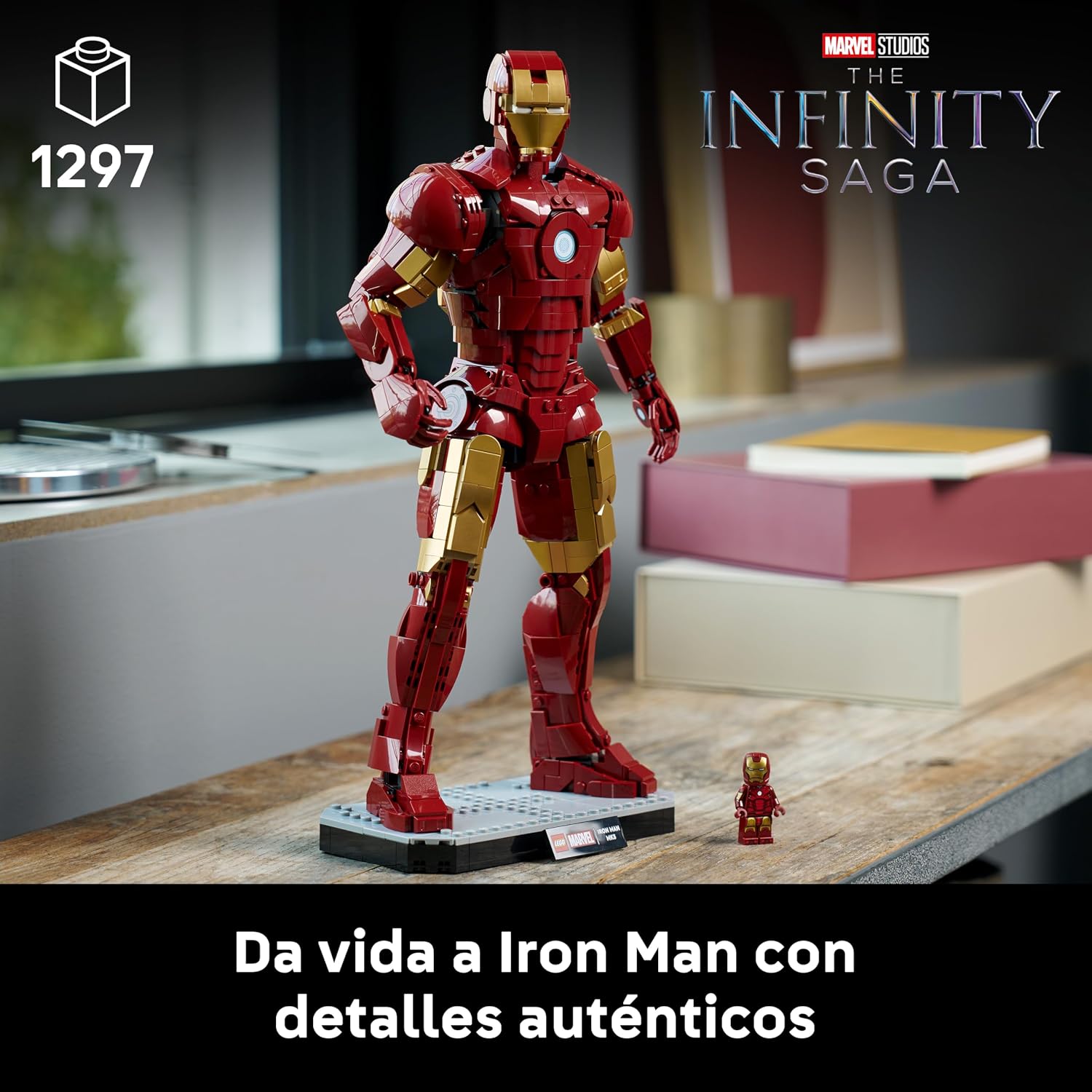 Thumbnail 1 de LEGO Marvel Iron Man Mark 3: Edición para Coleccionistas (76344) – Maqueta para Adultos