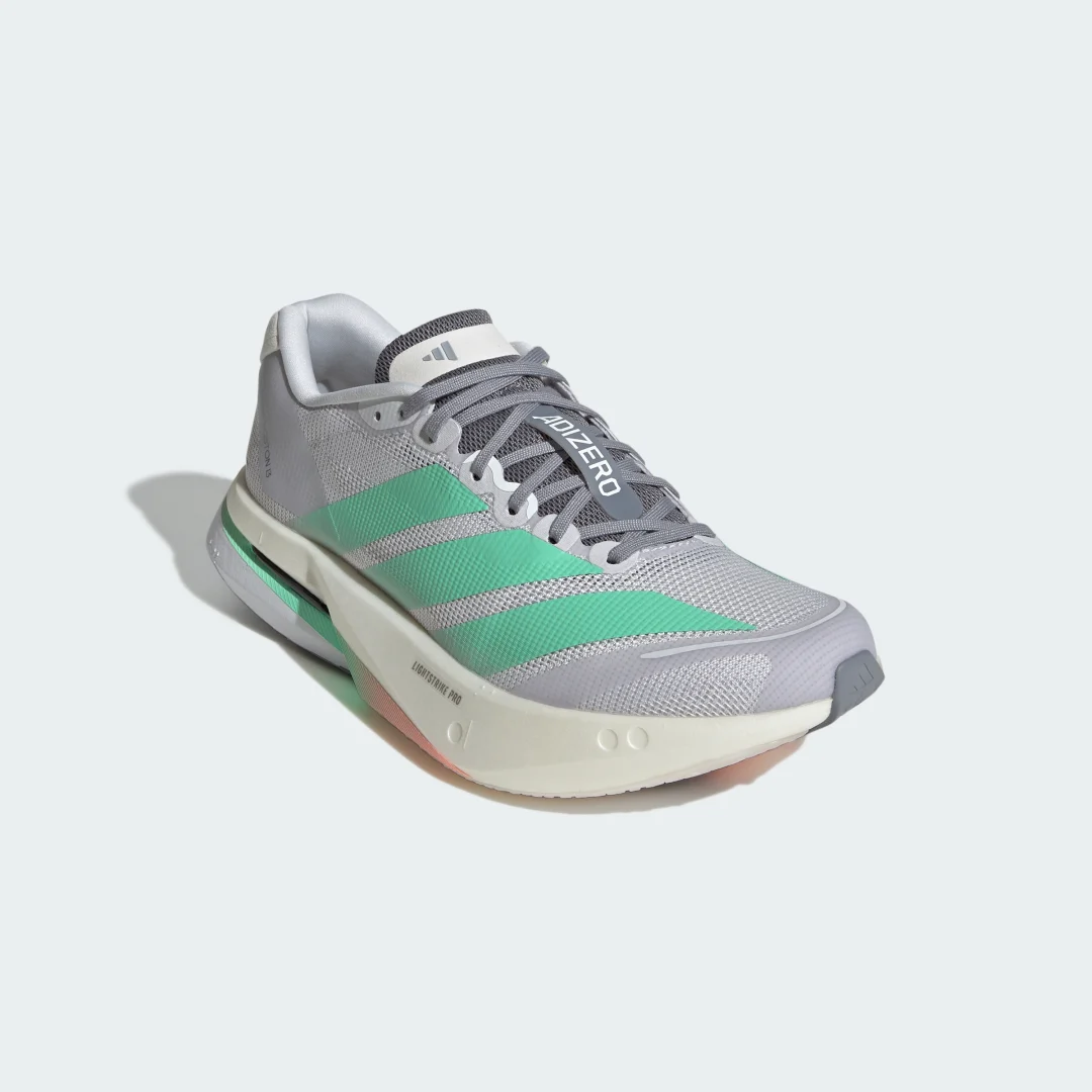 Thumbnail 3 de Adidas Adizero Boston 13 Gris: zapatilla de running para entrenar con sensaciones ligeras