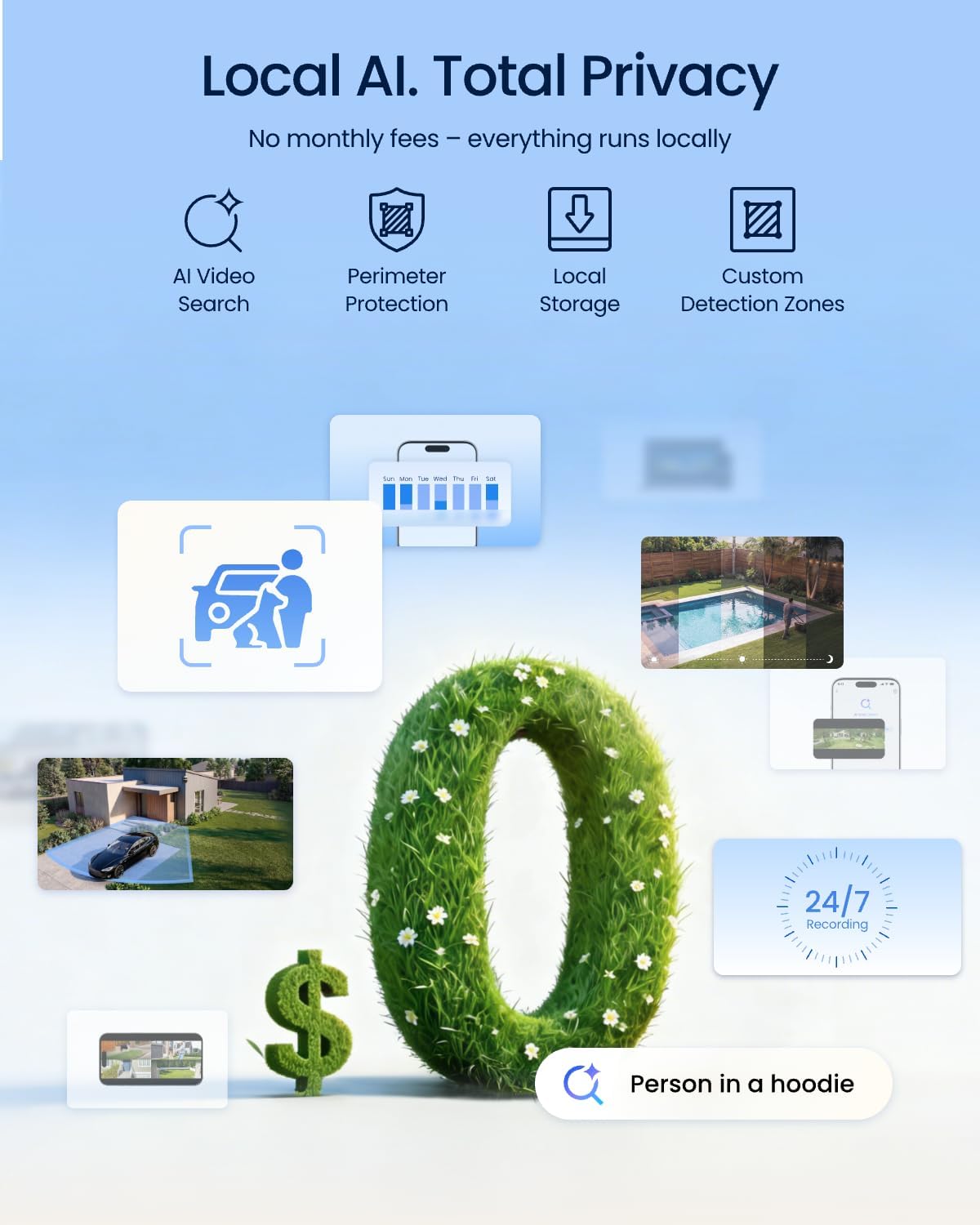 Thumbnail 3 de REOLINK OMVI 3i WiFi Outdoor Security Camera, 18MP Triple-Lens 4K