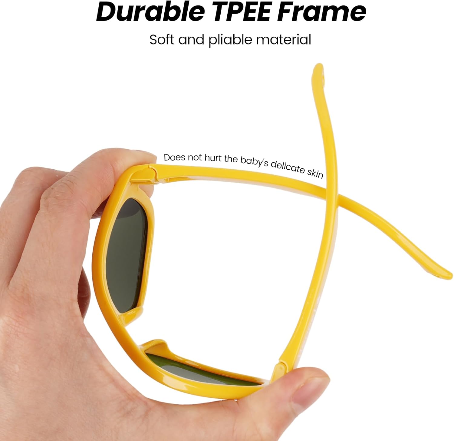 Thumbnail 2 de HECCEI Baby Sunglasses with Polarised UV400 Protection for 0–24 Months (with Strap)