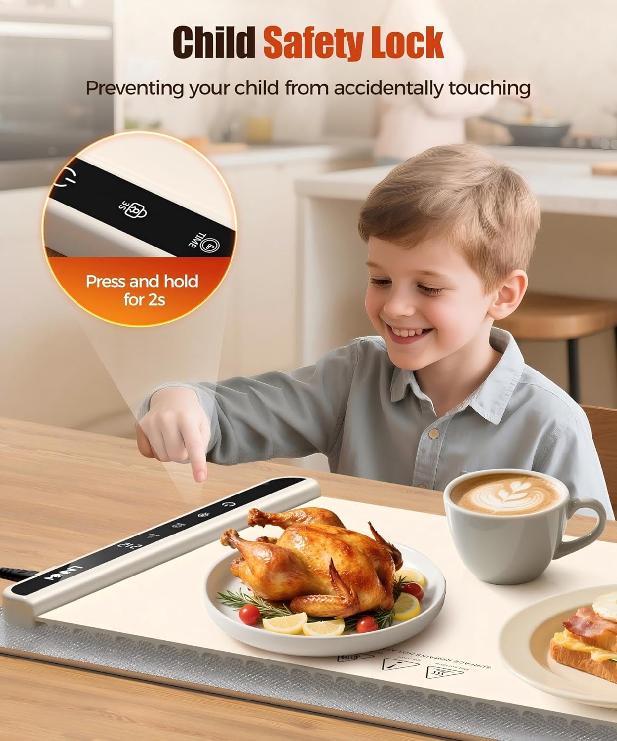 Thumbnail 6 de Food Warming Mat 26x15 Inch ๐ฝ