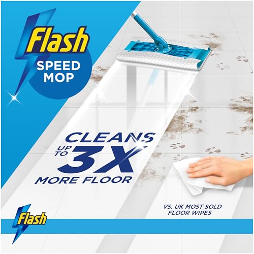 Detalle 2 de Flash Speedmop Wet Mop Floor Cleaner Wipes – 96 Lemon Pads for Speedmop System