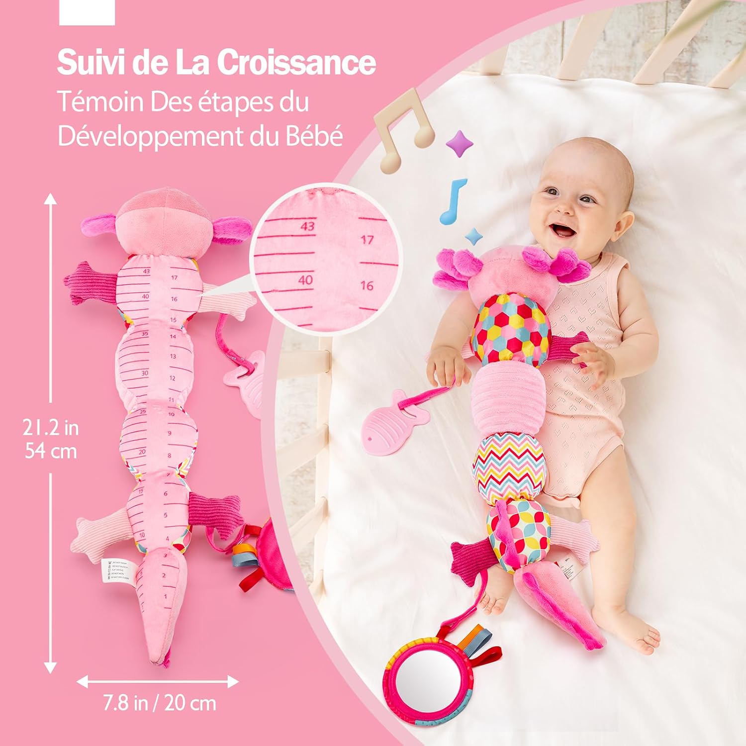 Detalle 2 de hahaland Jouet en peluche 17 pouces