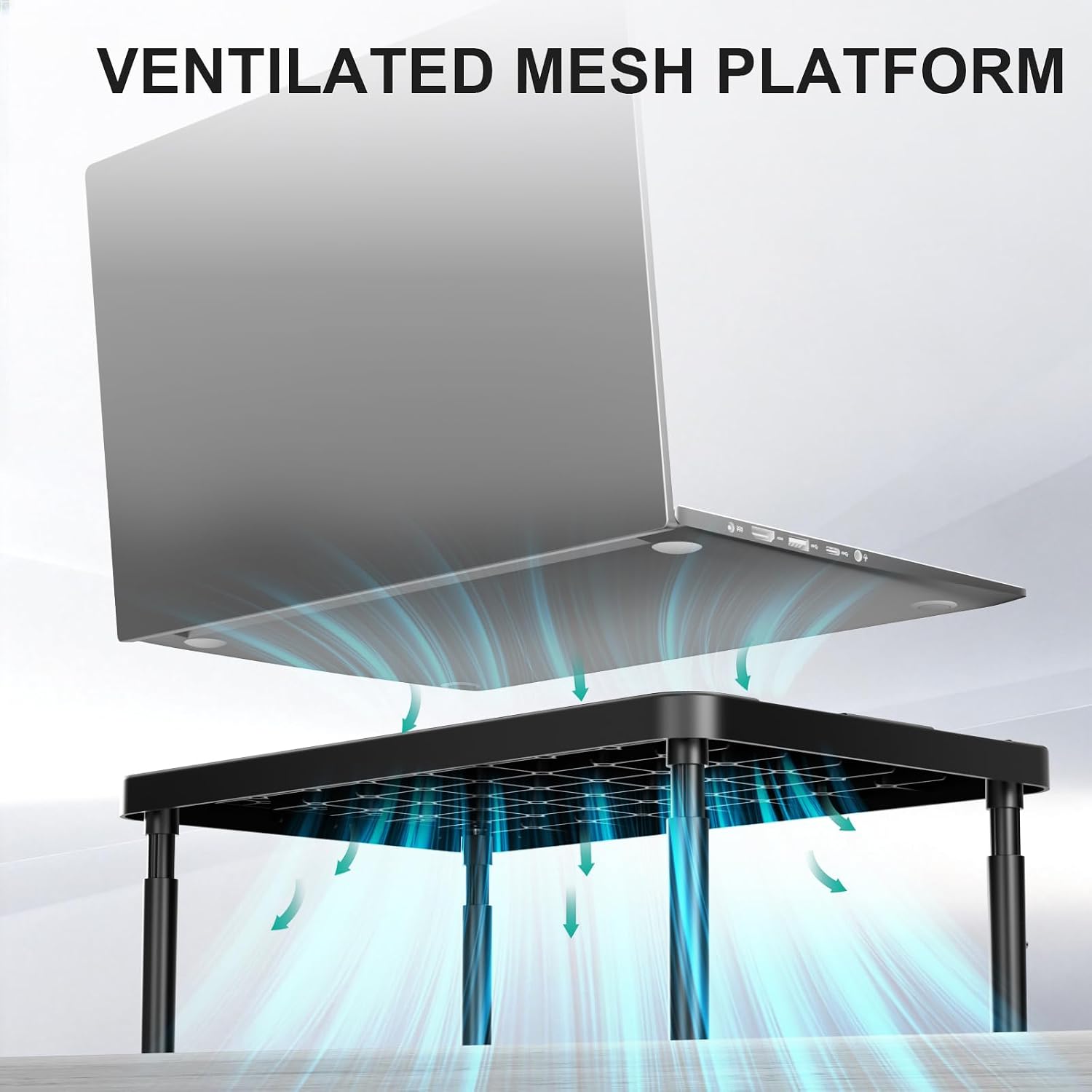 Thumbnail 3 de WALI PTT001-B Monitor Stand with Ventilation