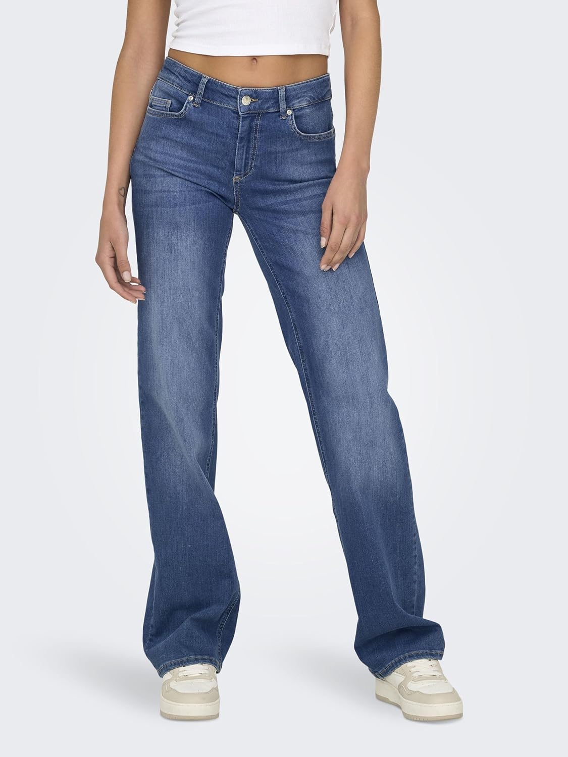 Thumbnail 1 de ONLY Female Straight-Fit Jeans ONLBLUSH – Mittlere Taille, Gerader Schnitt