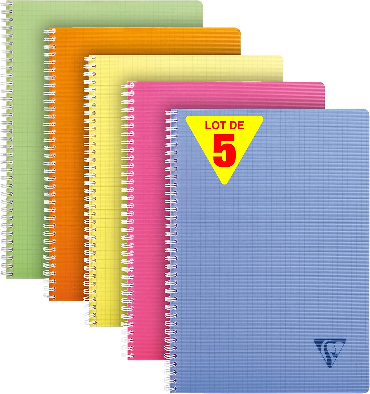 Detalle de Clairefontaine 328126C Cahier Ă spirale 180 pages đ