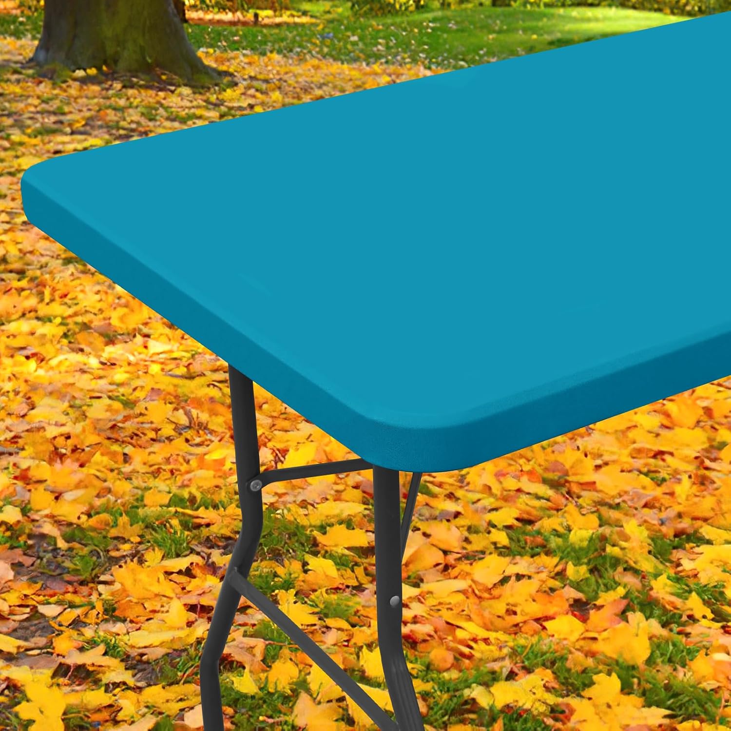 Detalle de Moosfor Fitted Tablecloth 8FT