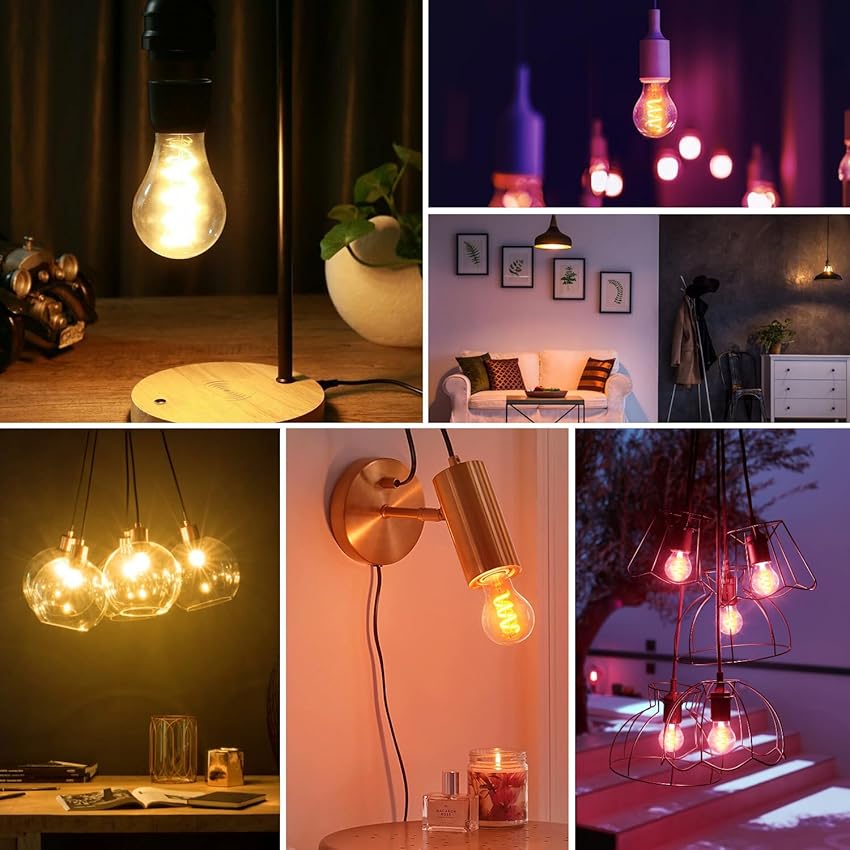 Thumbnail 6 de LVWIT Pack 6 Bombillas LED Filamento E27 75W Blanco Cálido