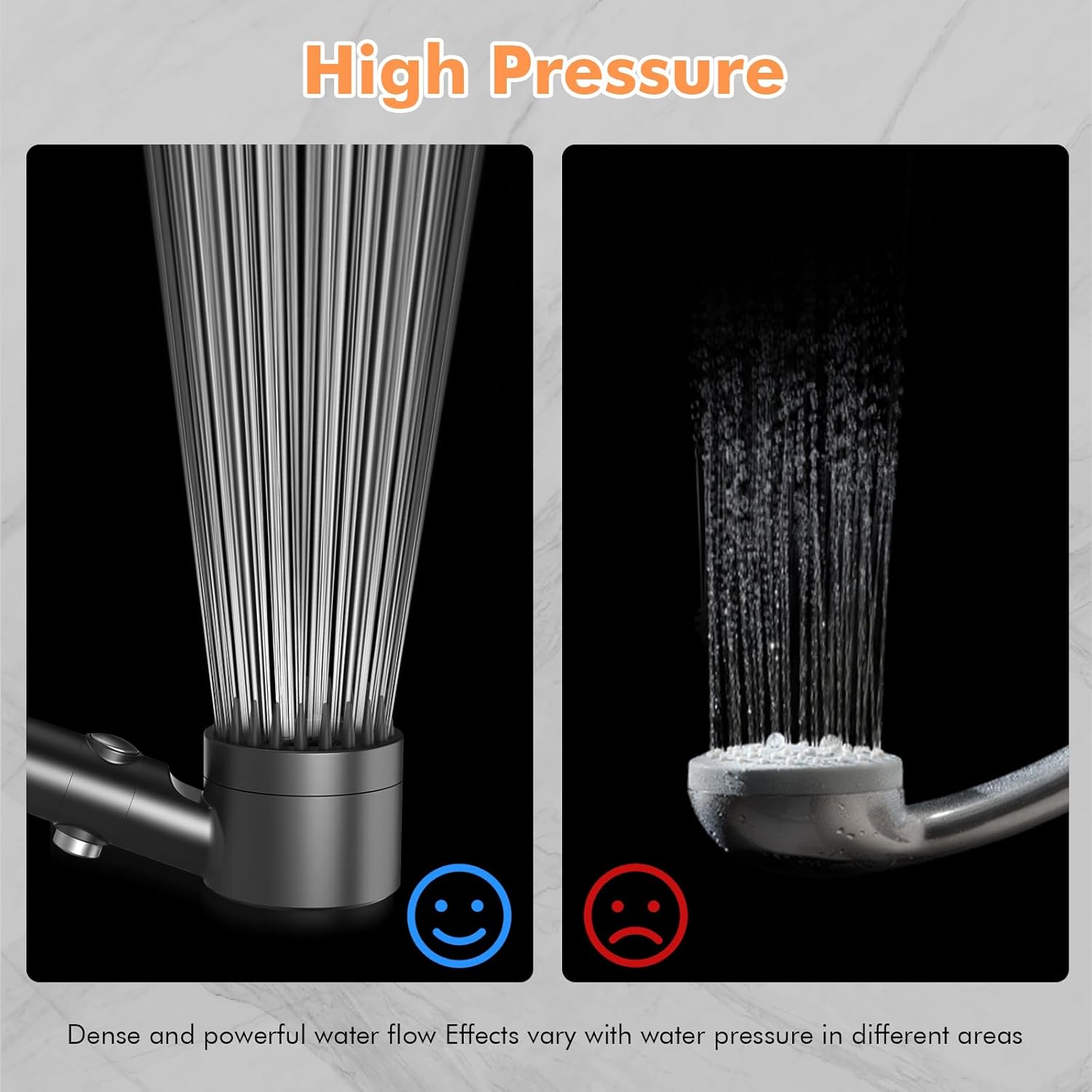 Thumbnail 5 de MEKO Hard Water Filter Shower Head 15-stage