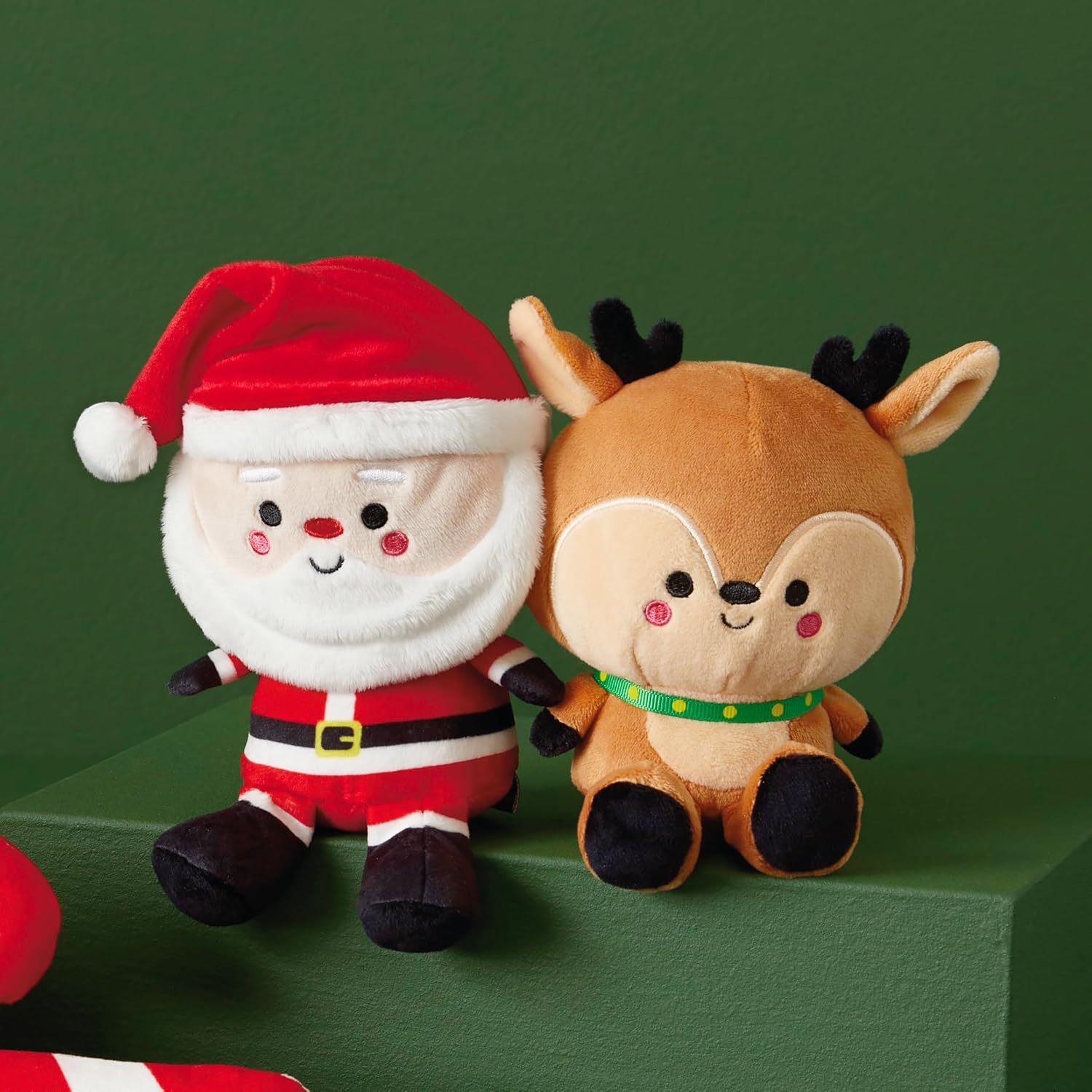 Thumbnail 4 de Hallmark Better Together Santa and Reindeer 16cm set