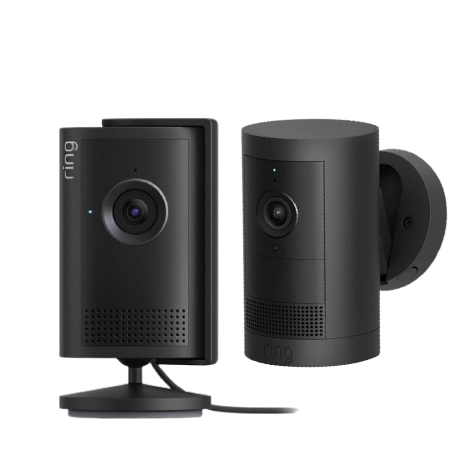 Detalle de Ring Videocamera interna Plus (ultimo modello) con Videocamera esterna Plus, Retinal 2K e zoom 4x