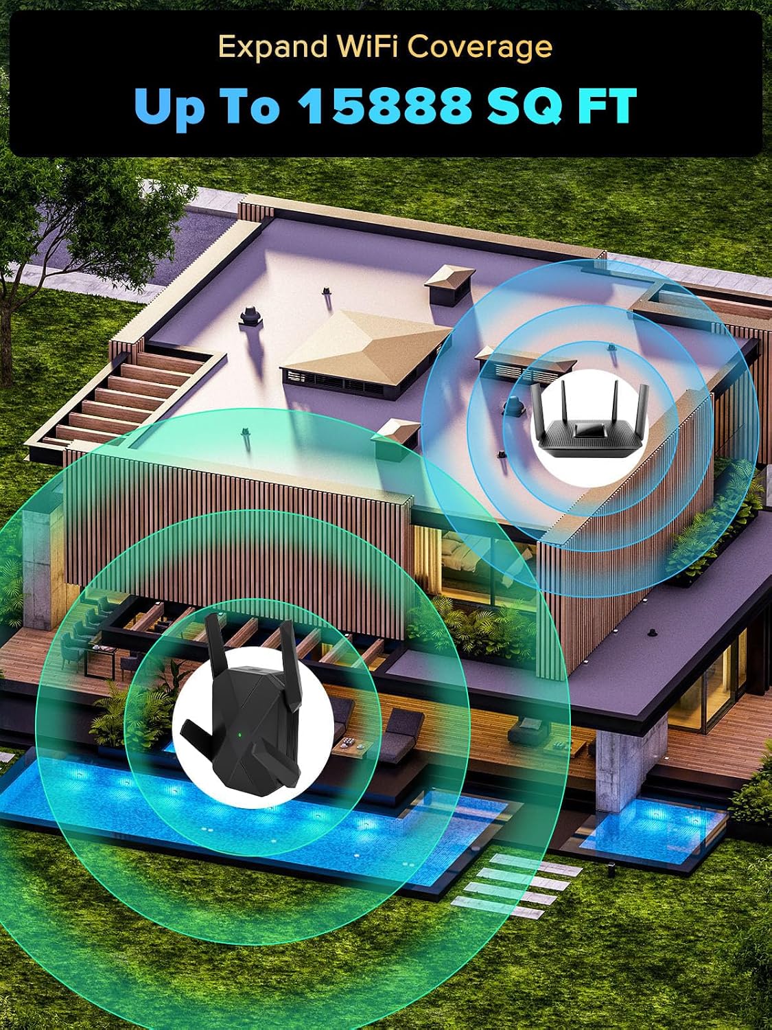 Detalle 1 de WiFi Extender AX3000
