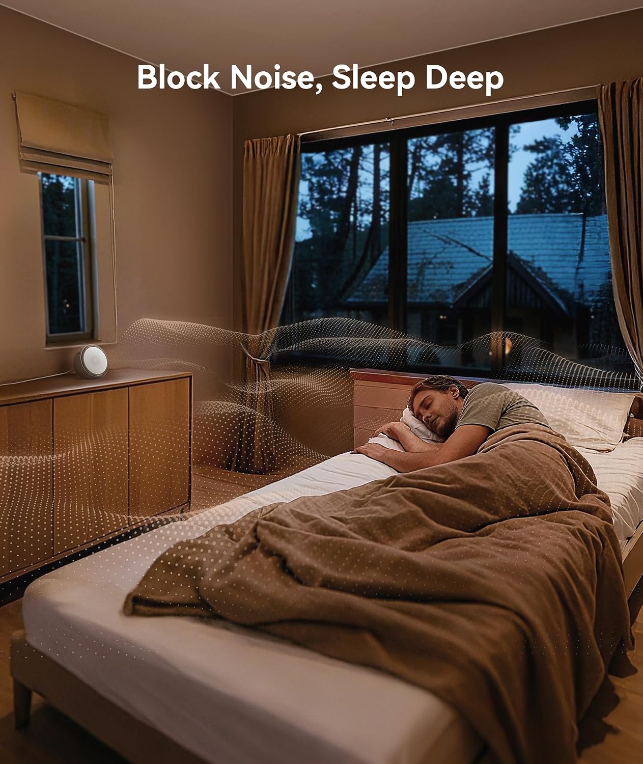 Detalle 2 de Dreamegg white noise machine for adults