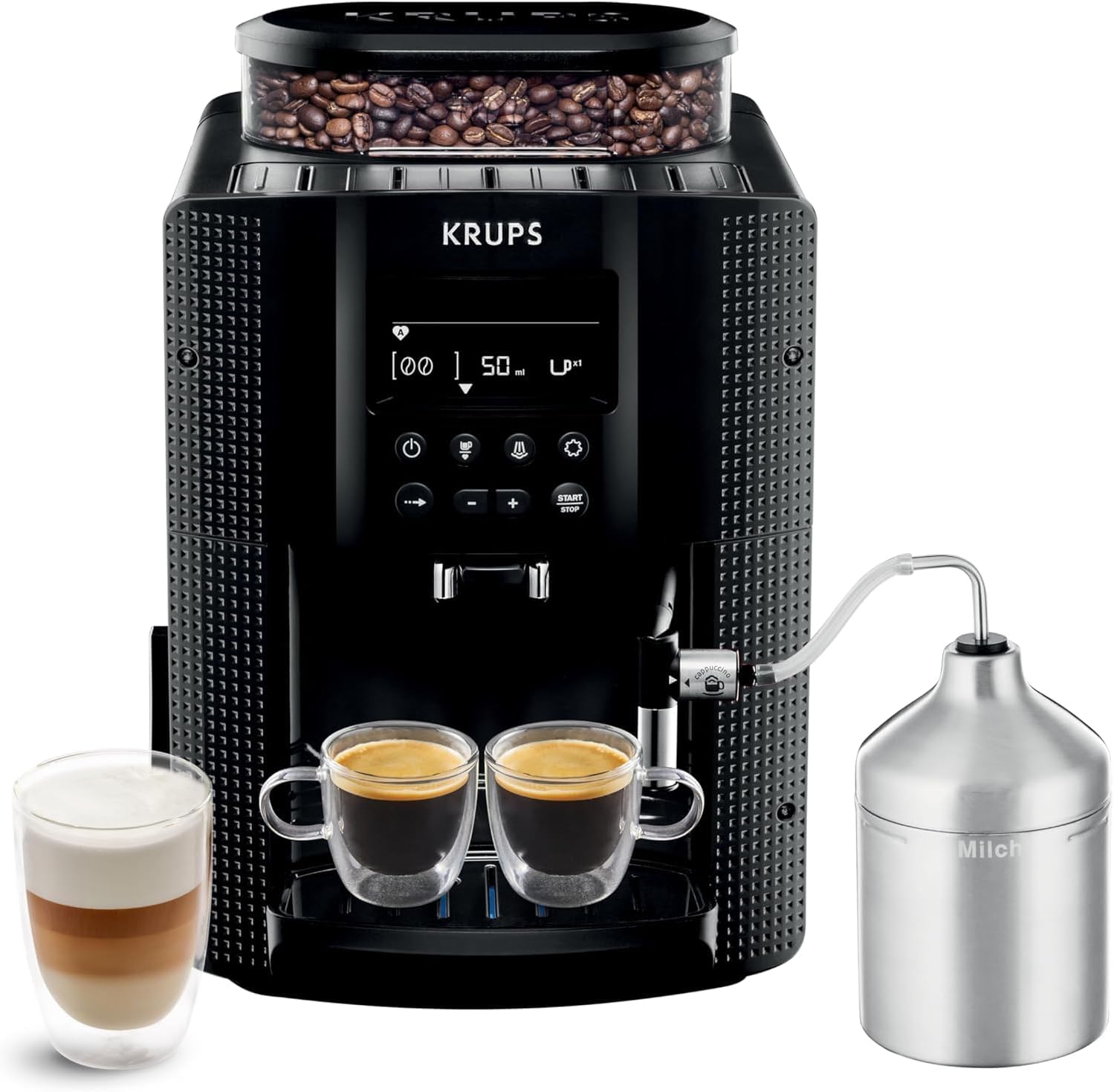 Detalle de KRUPS EA816031 Kaffeevollautomat 1,7 L
