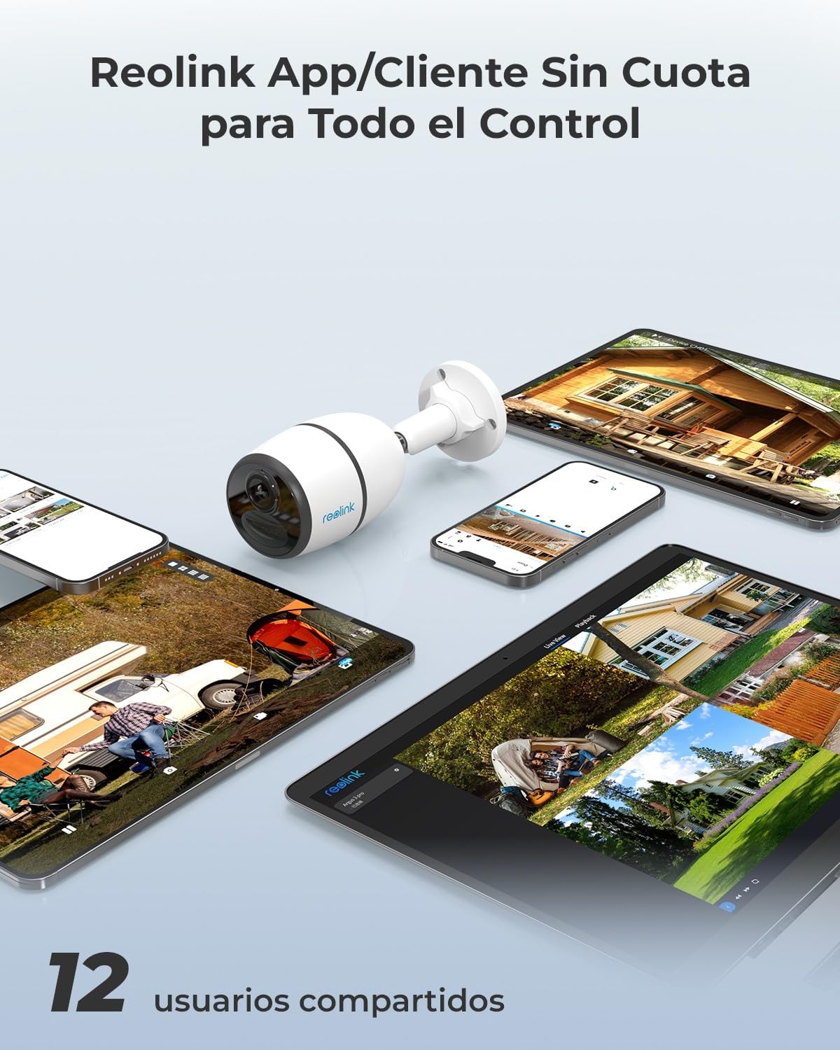 Thumbnail 4 de Reolink 4MP Cámara Vigilancia 4G Solar