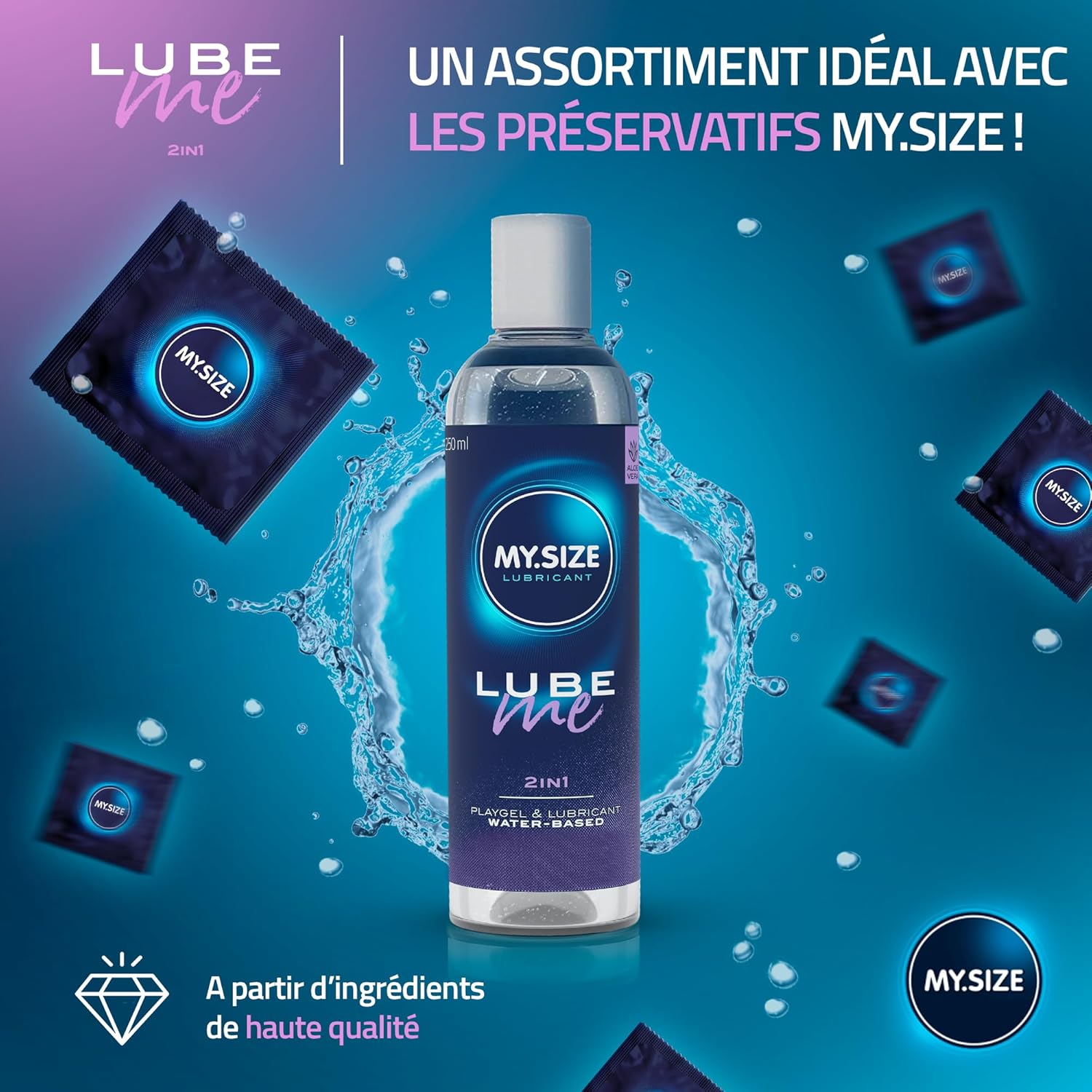 Thumbnail 5 de MY.SIZE Lube Me Premium lubrifiant 250 ml