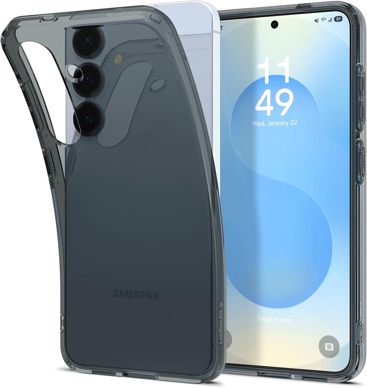 Detalle de Coque Spigen Cristal Sidéral pour Samsung Galaxy S25 Plus ⚙