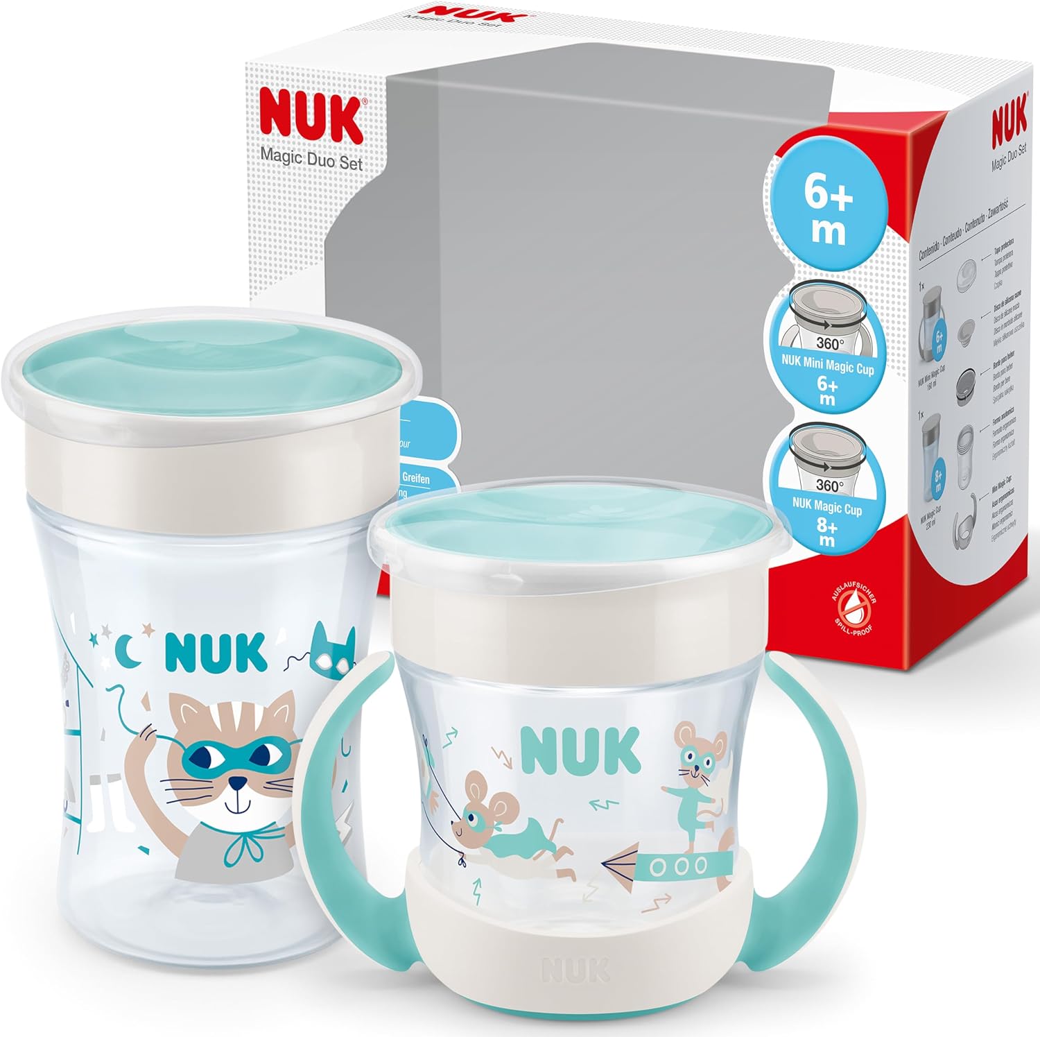 NUK Magic Cup & Mini Magic Cup 160/230 ml