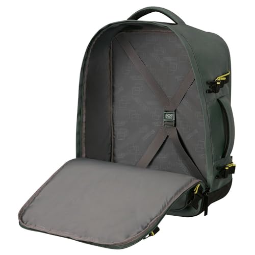 Detalle de American Tourister Take2Cabin - Easyjet Bolsa de Cabina 36 x 20 x 45 cm, 38 L, 0,70 kg, Grün (Dark Forest)