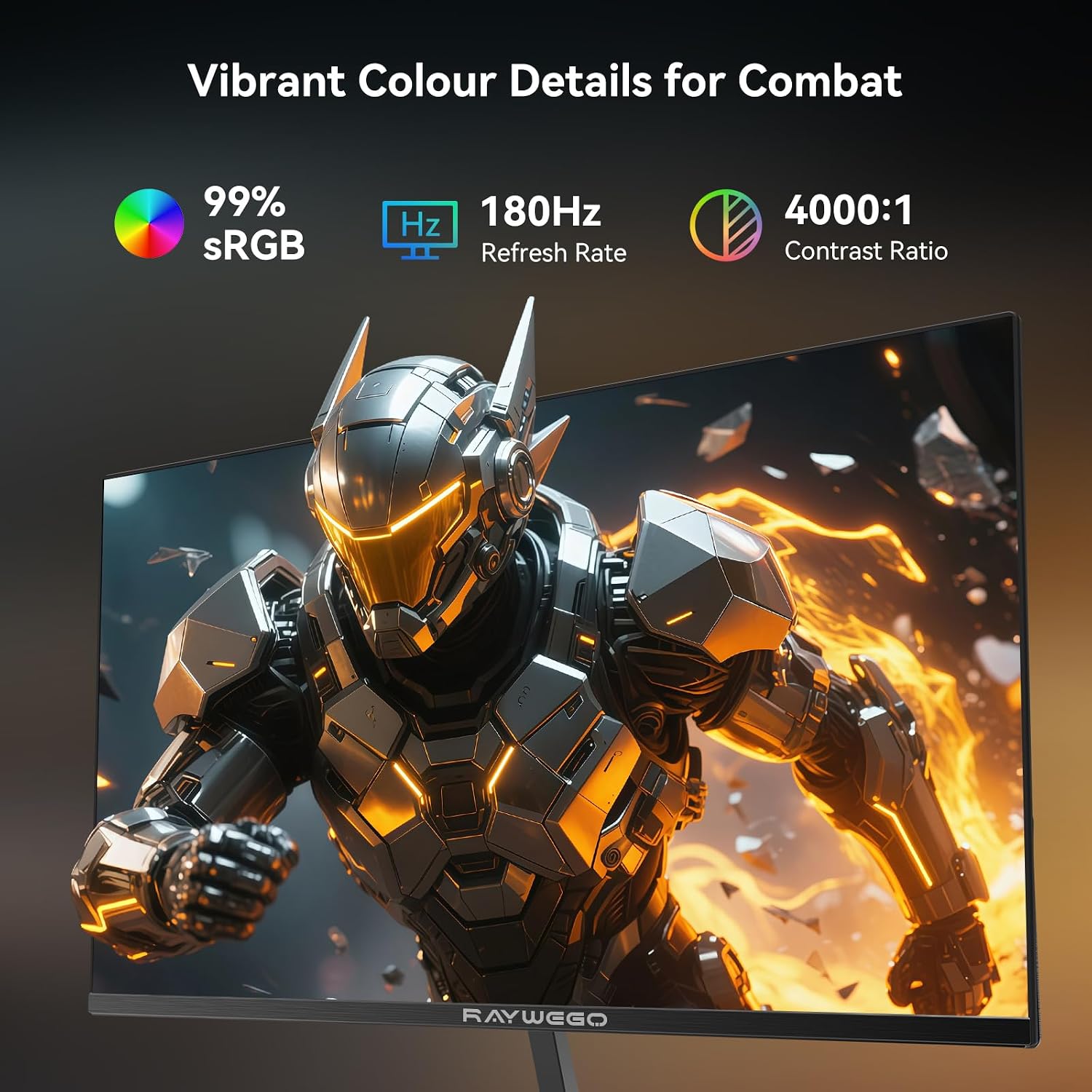 Thumbnail 4 de Raywego 24-inch Gaming Monitor 180Hz Full HD