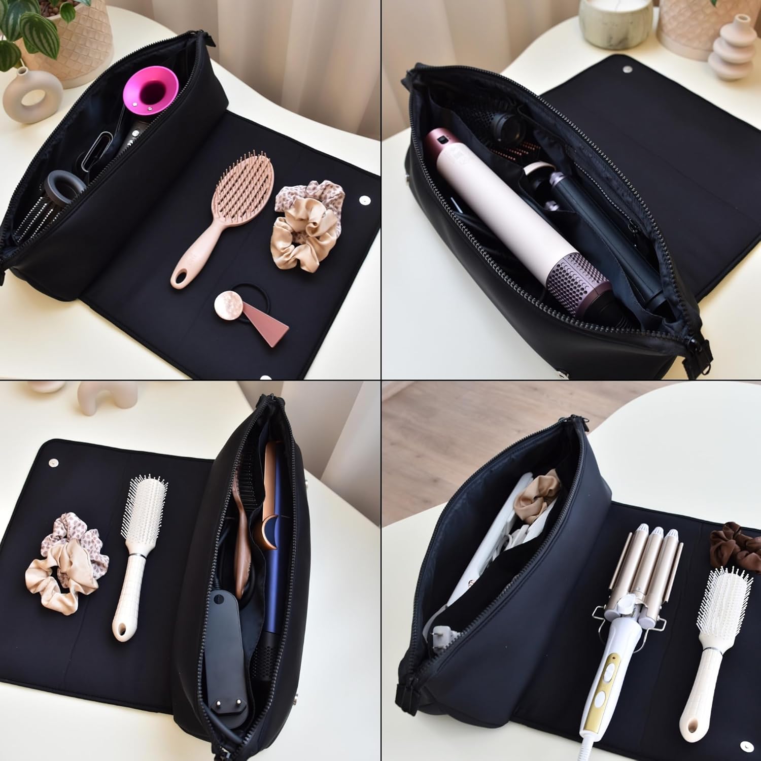 Detalle de Barefoot Caribou Hair Tools Travel Bag and Heat Resistant Mat (15.5")