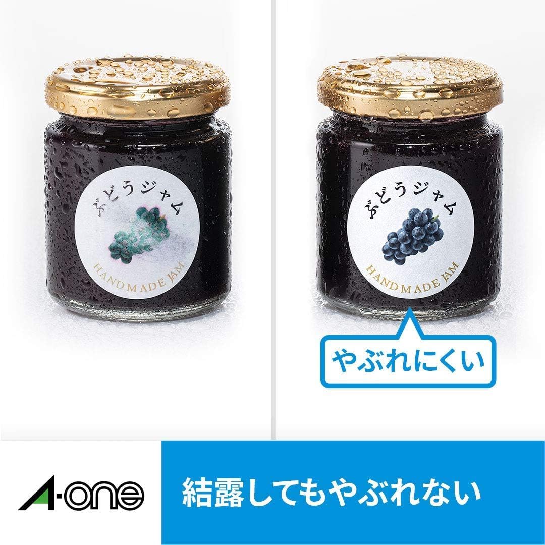 Thumbnail 6 de エーワン 64312E インクジェット用ラベルシール 12面角丸・超耐水光沢紙