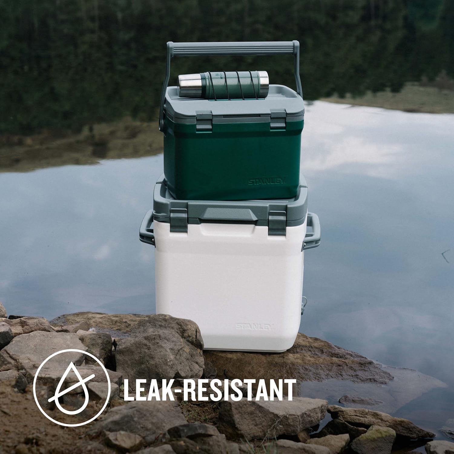 Thumbnail 5 de STANLEY 1913 Adventure Outdoor Cooler: frigo portatile robusto, doppia parete e senza BPA