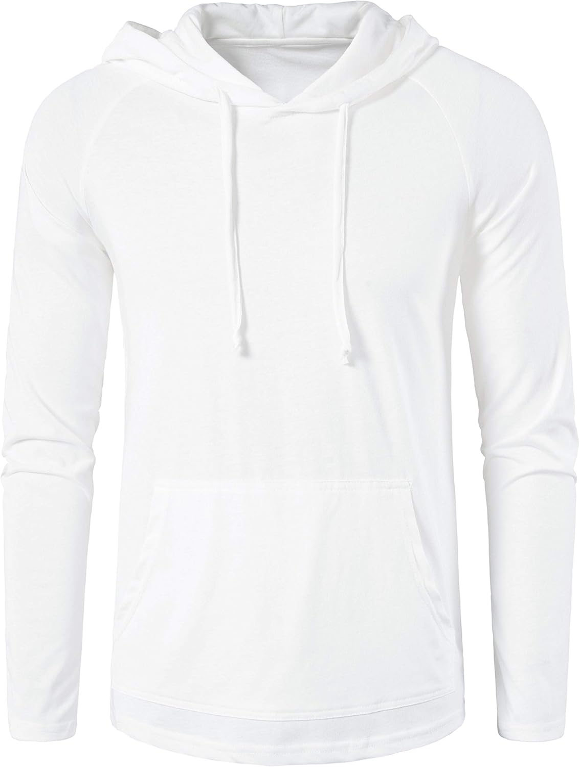 Detalle 2 de SIR7 Men's Gym Workout Hoodie — Lightweight Long Sleeve