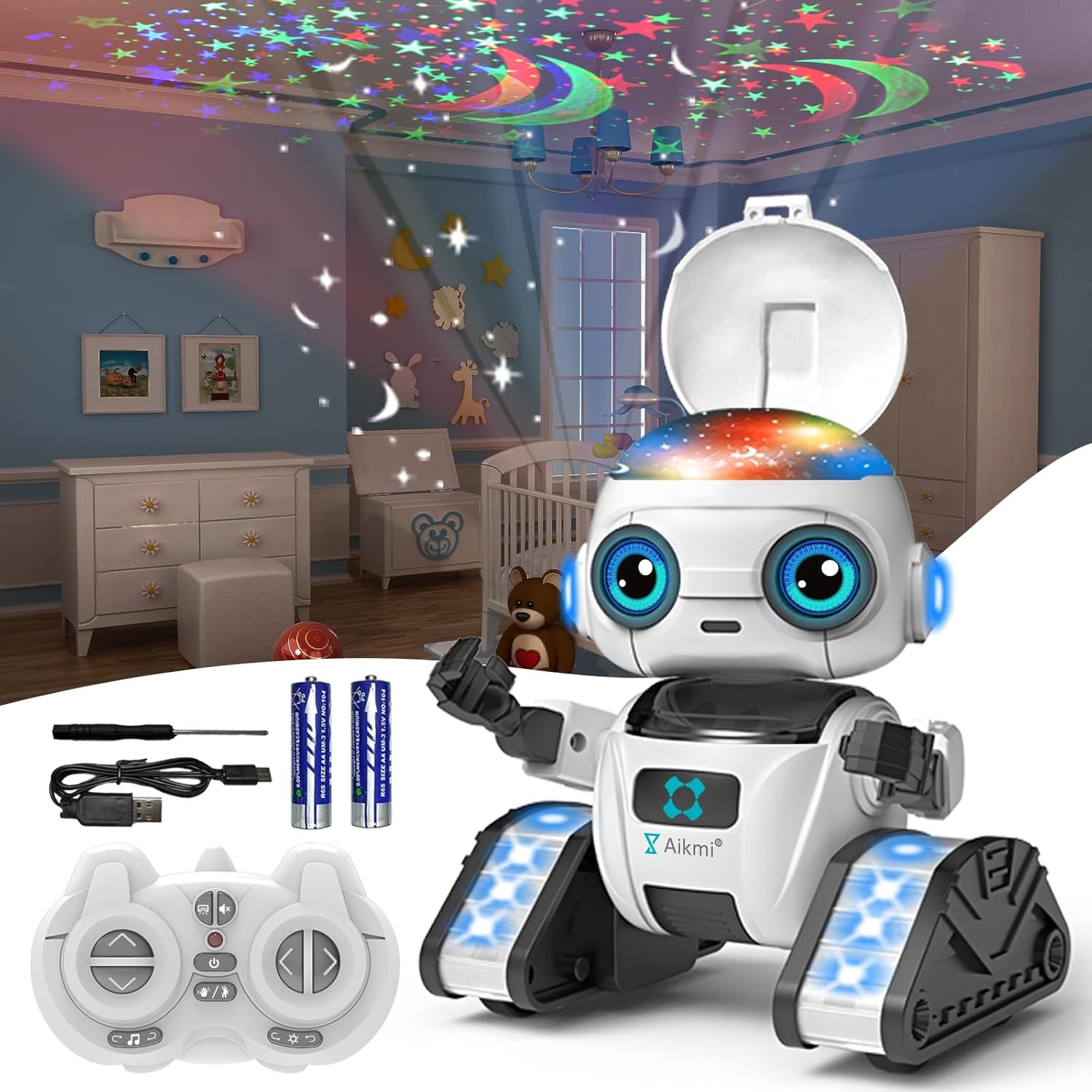 Thumbnail 6 de Aikmi Robot Juguetes para Niños 5-7 Años Recargable