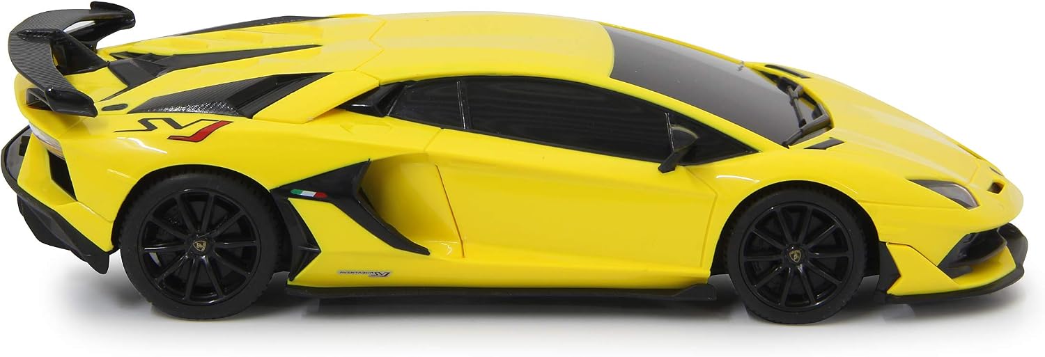 Detalle 2 de Jamara 405187 Lamborghini Aventador SVJ 1:24 – żółty samochód zdalnie sterowany