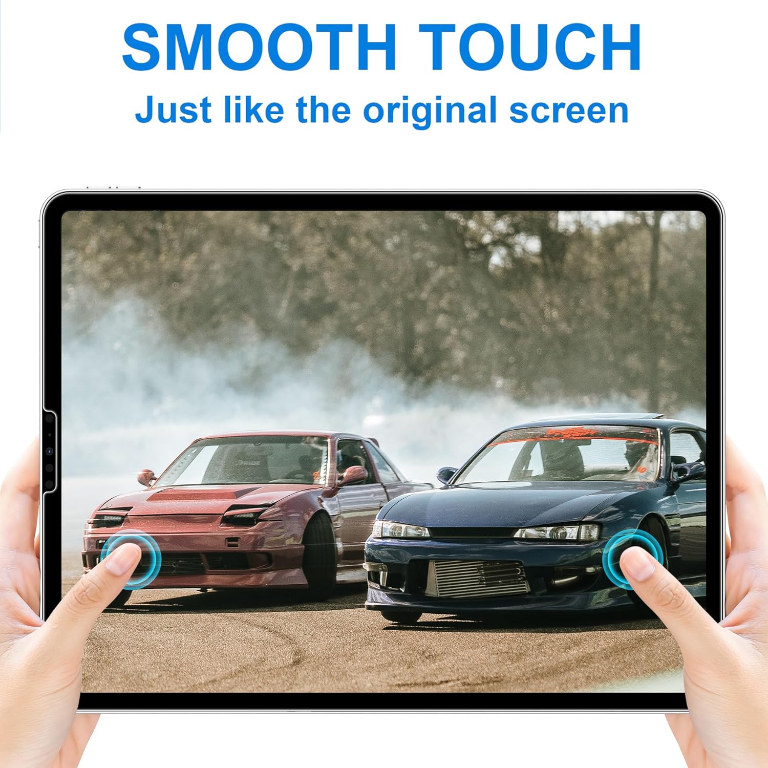 Thumbnail 6 de 4youquality 2-Pack Tempered Glass Screen Protectors for iPad Pro 12.9-inch (2022–2018) – Face ID Compatible, 9H