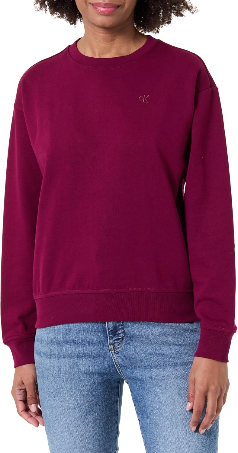 Detalle de Calvin Klein Sudadera Archive Logo mujer