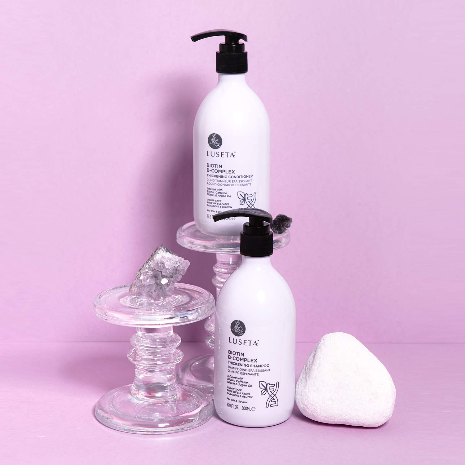 Detalle 2 de Luseta Biotin Shampoo and Conditioner Set