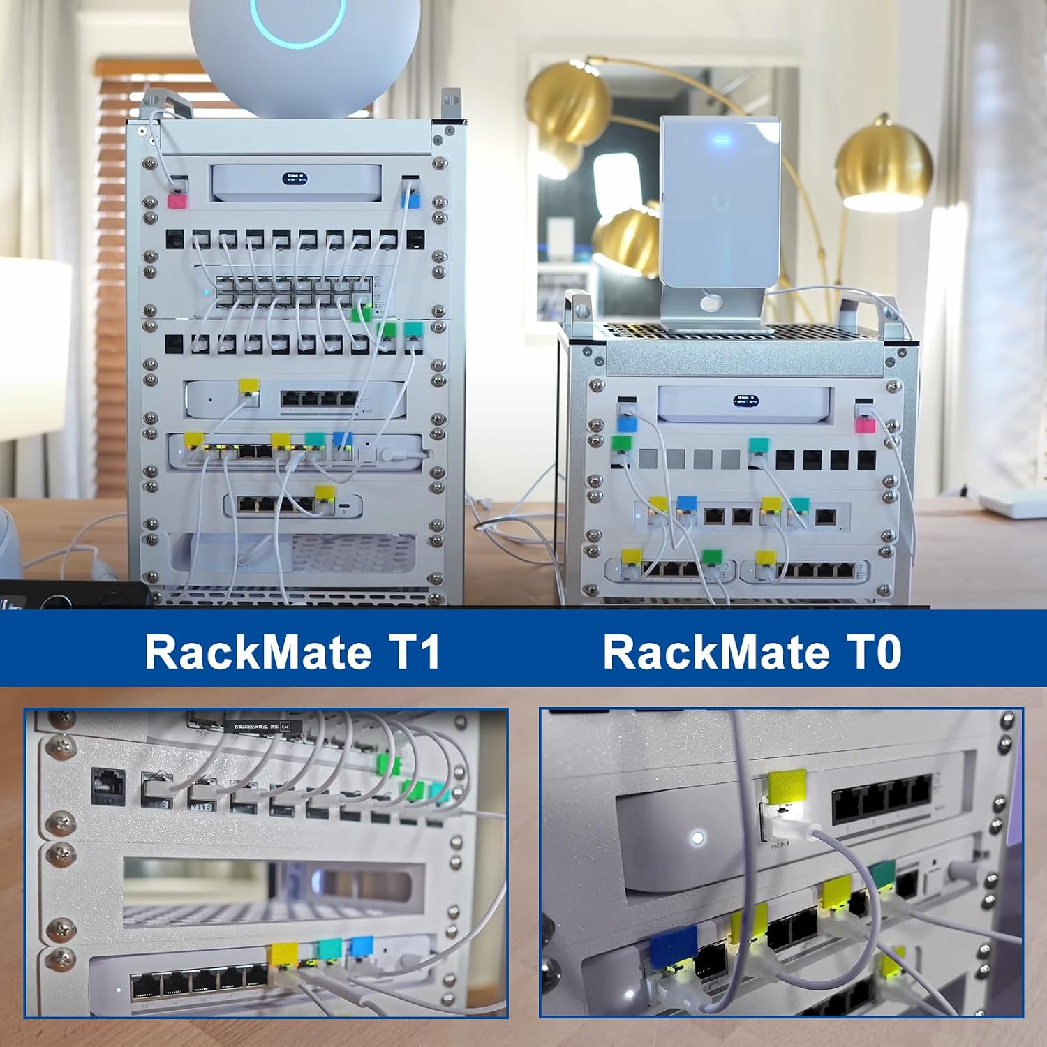 Thumbnail 5 de GeeekPi RackMate T1 8U 10-Zoll Netzwerkschrank