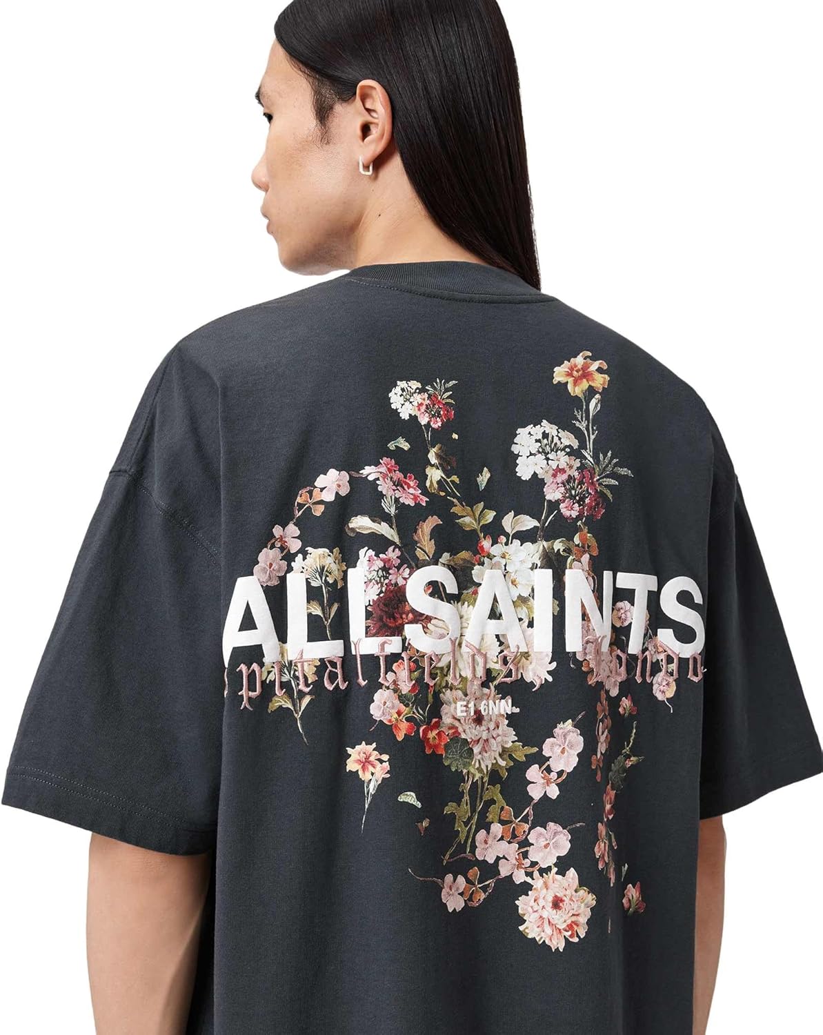 Thumbnail 3 de Allsaints Valen SS Crew T-Shirt Uomo