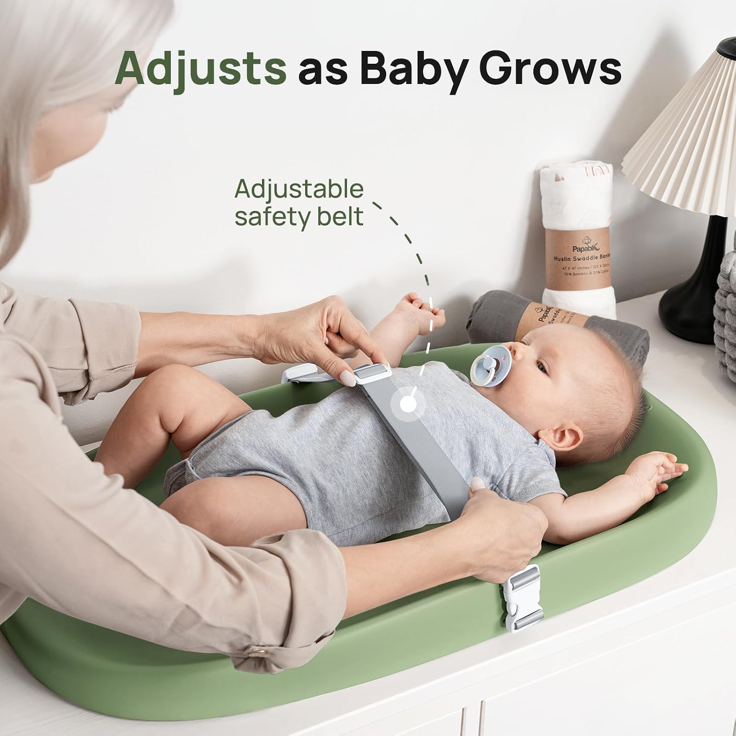 Detalle de Papablic Baby Changing Pad, EVA Foam