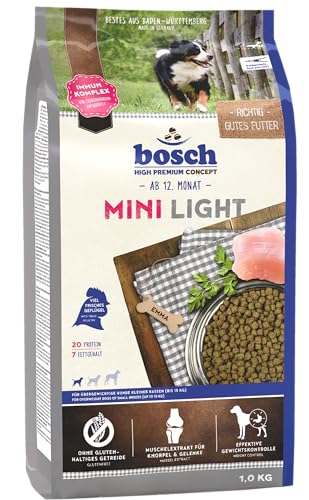 Detalle de Bosch HPC Mini Light Hundefutter trocken 2,5 kg – kalorienreduziert und ballaststoffreich