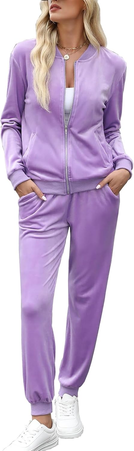 Detalle 2 de Totatuit velour tracksuit set 2 piece