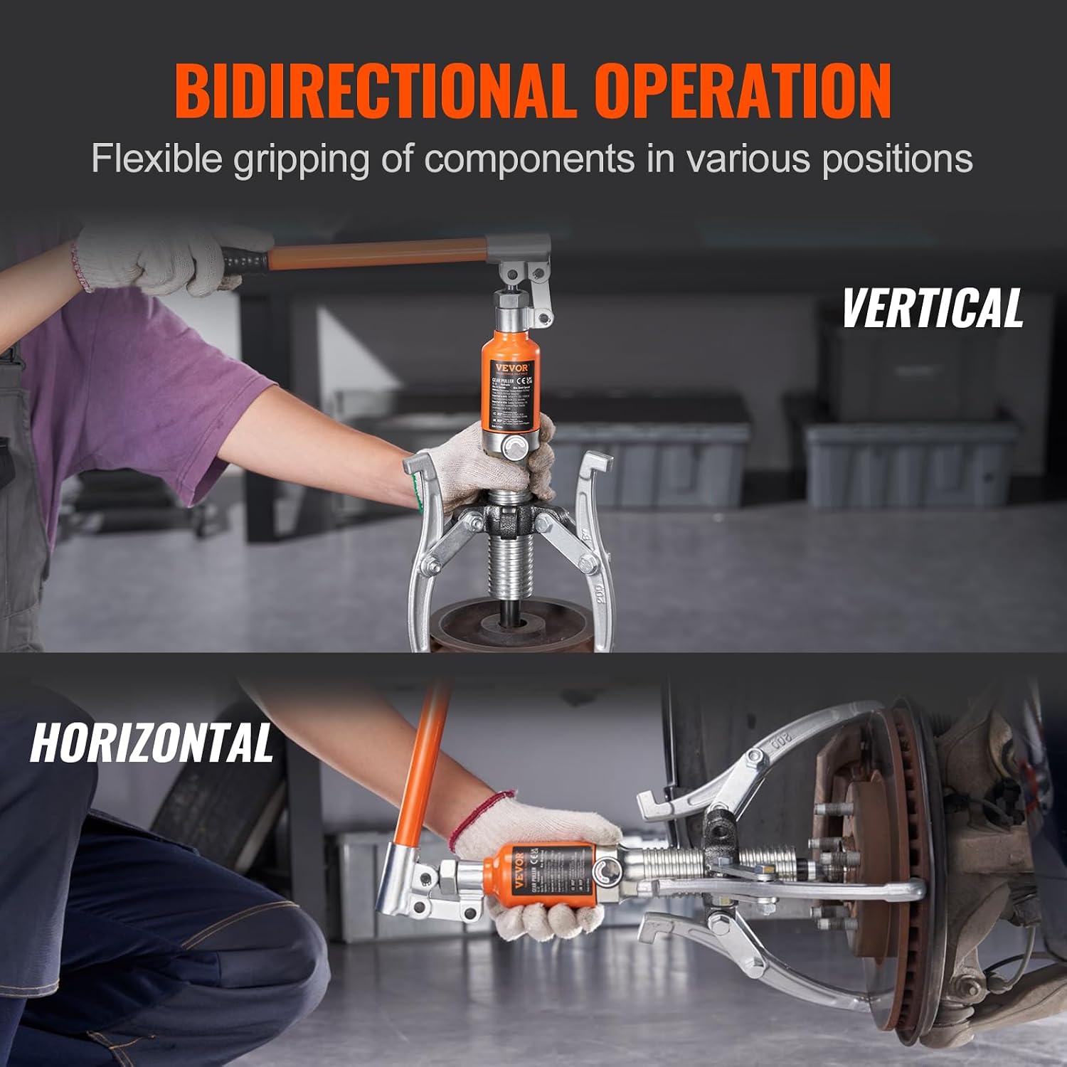 Thumbnail 4 de VEVOR 15 Ton Hydraulic Gear Puller