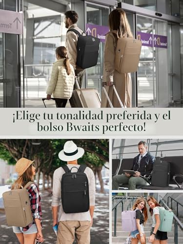 Thumbnail 6 de Mochila de cabina RuoSien 40x30x20 cm para Ryanair: USB, antirrobo y organización inteligente