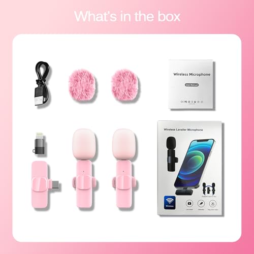 Thumbnail 7 de Labstandard Wireless Lavalier Microphone Kit for iPhone & iPad – 2-Pack Clip-on, Plug-and-Play