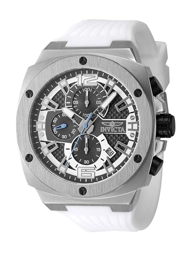 Invicta Racing 48163: reloj de cuarzo para hombre en acero inoxidable de 47 mm